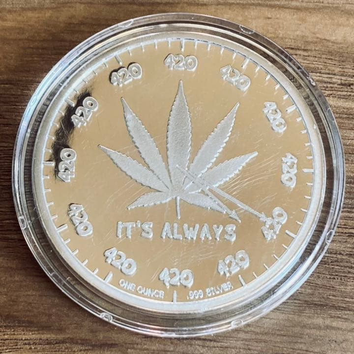 （超激レア！）トランプ大統領　1オンス 銀貨　プレジデンタルOG