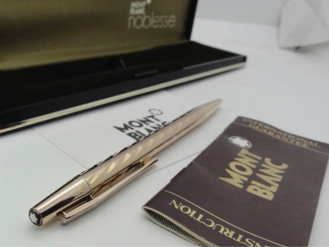 絶対手にしたい幻の限定品入手困難特別彫金★金運上昇の総金張1900番台モンブラン