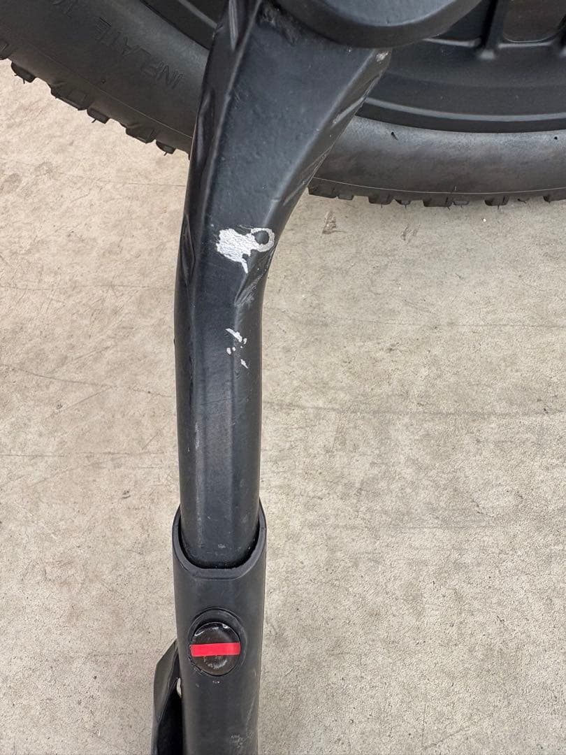 ジャンク品　SCOTTEB 電動アシスト自転車 e-bike折りたたみ式 黒