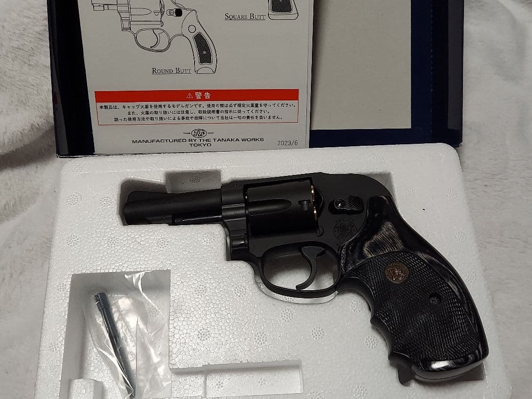 n*e様 パックマイヤー木製グリップ付　タナカ　M49　ボディガード　3インチ