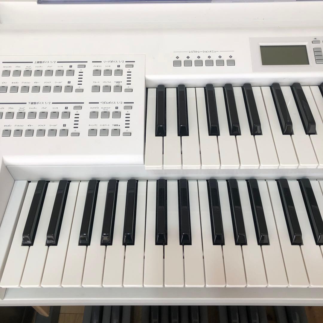 STAGEA ELB-02 ホワイトキーボード