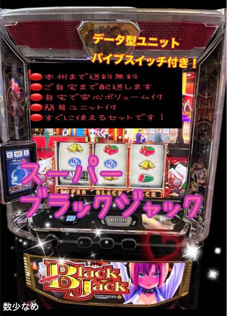 家財便R-STORE　スーパーブラックジャック　データユニ　バイブスイッチ
