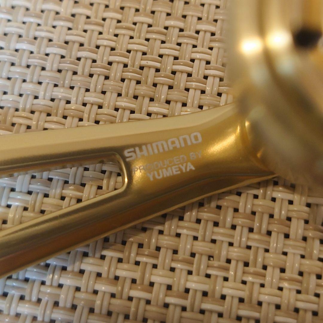 夢屋 ダブルハンドル アルミノブ 55mm ゴールド