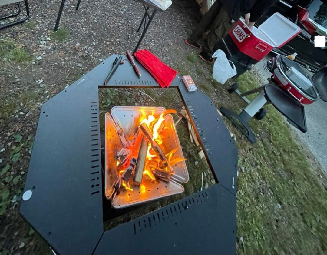  peak スノーピーク ジカロテーブル 焚き火 FES-011 黒