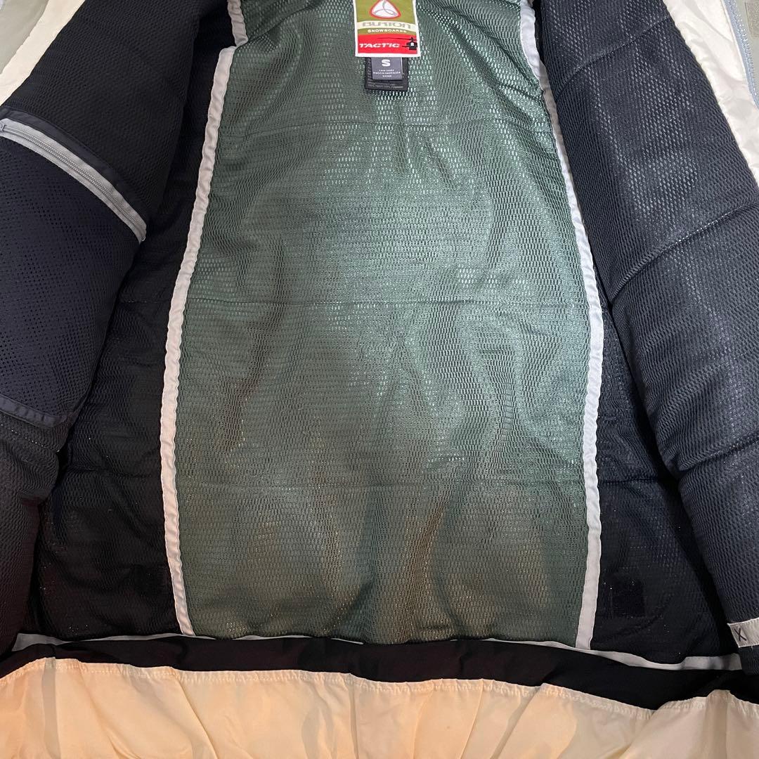 Burtonバートンスキーウェアスノーボードジャケットブルゾンベージュオレンジ