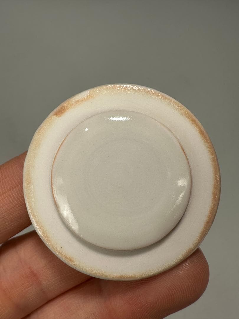 日本美術　茶道具　蓋付小壺　茶入　伊藤北斗作　共箱　師：人間国宝 　藤本能道