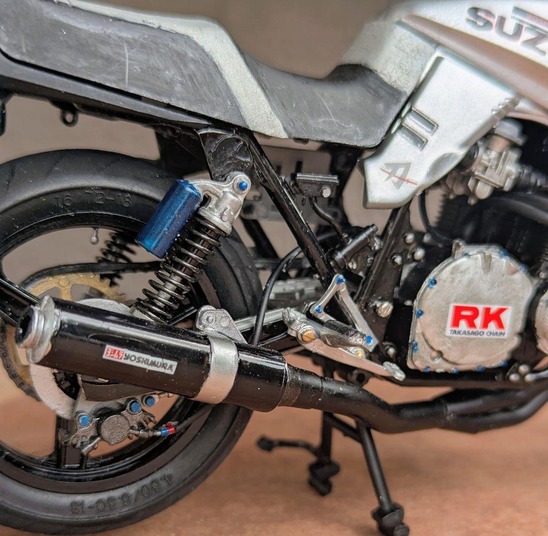 タミヤ1/12スズキカタナ改バイクプラモデル