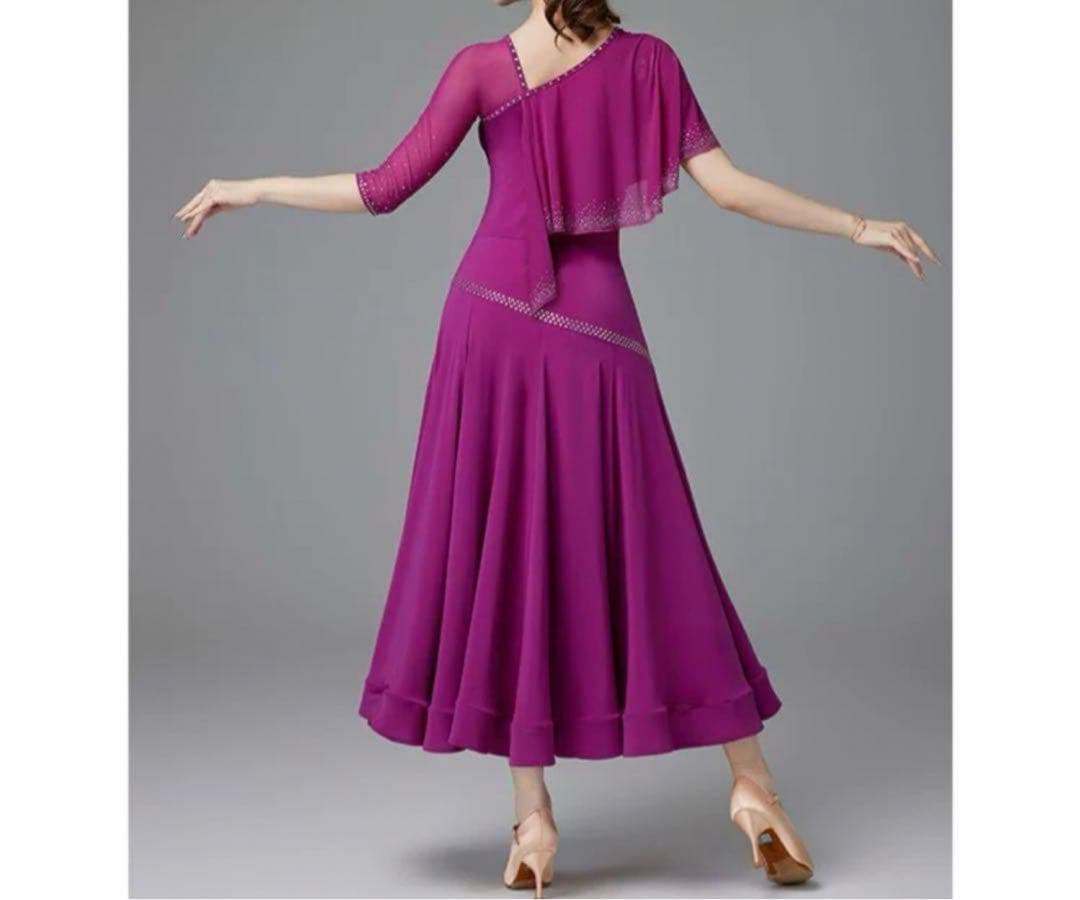 社交ダンスドレス　新品　ワンピース　パーティー