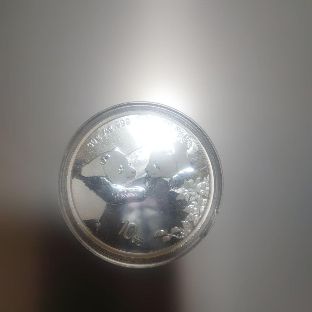 パンダ銀貨　2023年