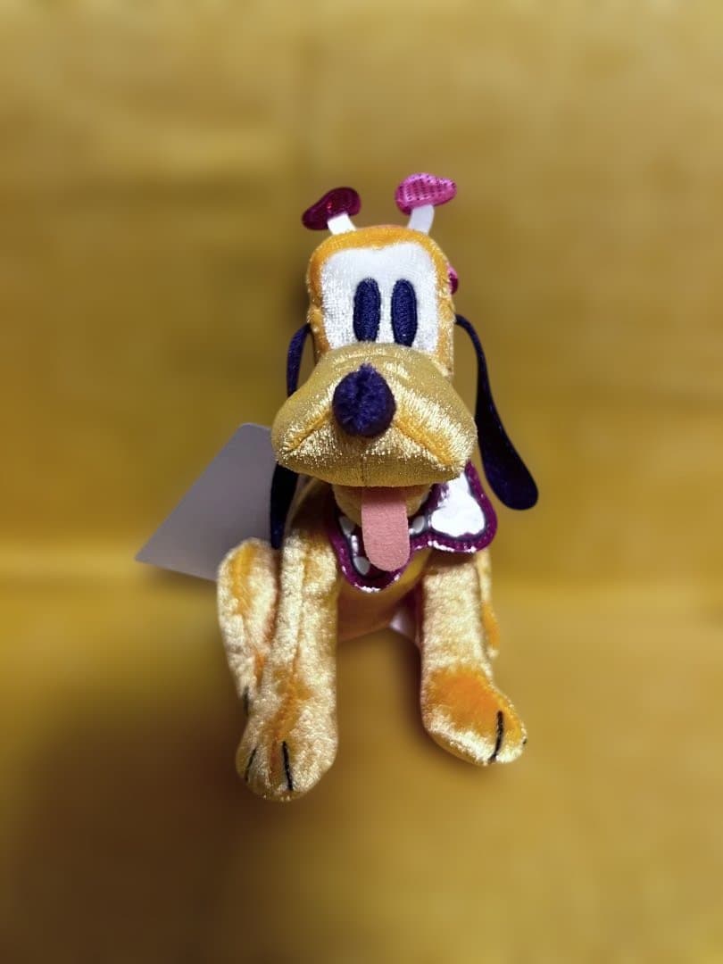 パルパルーザ ぬいバ　ミッキー ミニー プルート キーチェーン リボン