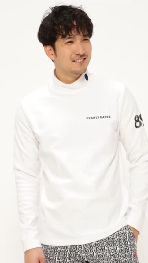 新品 正規品 パリーゲイツ89 裏毛起毛 厚手 極暖 白 サイズ7 XXL