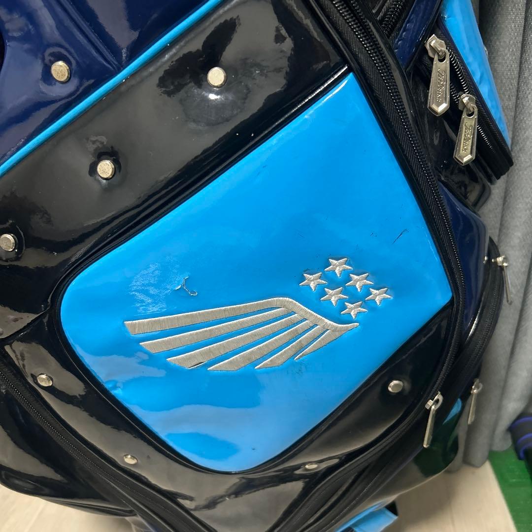 Titleist キャディバッグ 青黒