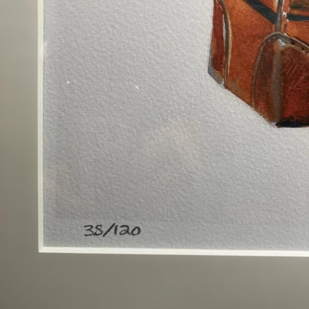 版画　ノーマンロックウェル「Vacation is Over」