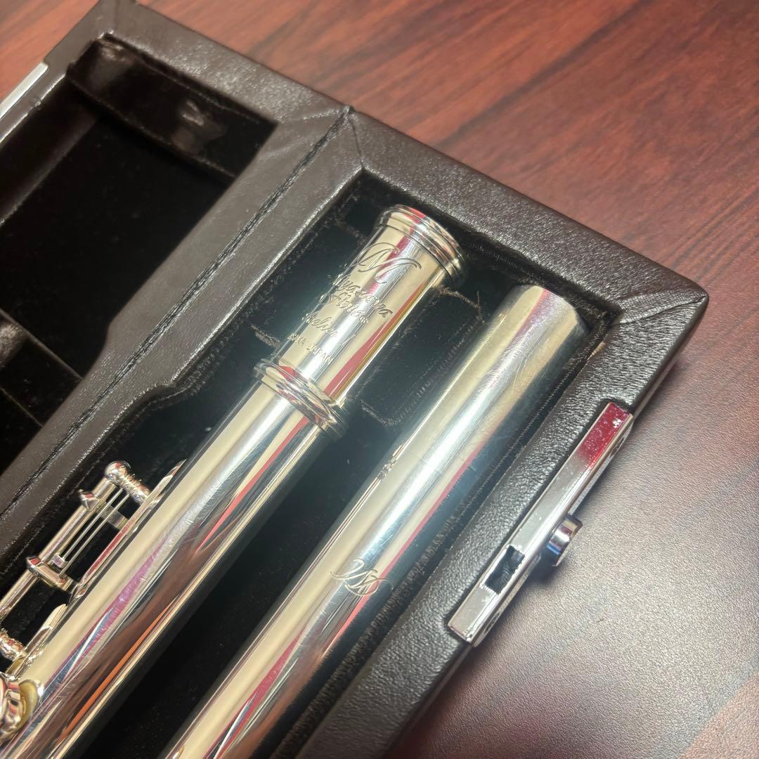 期間限定値下げ ミヤザワ フルート アトリエⅠ 頭部管銀製 インラインリングキー