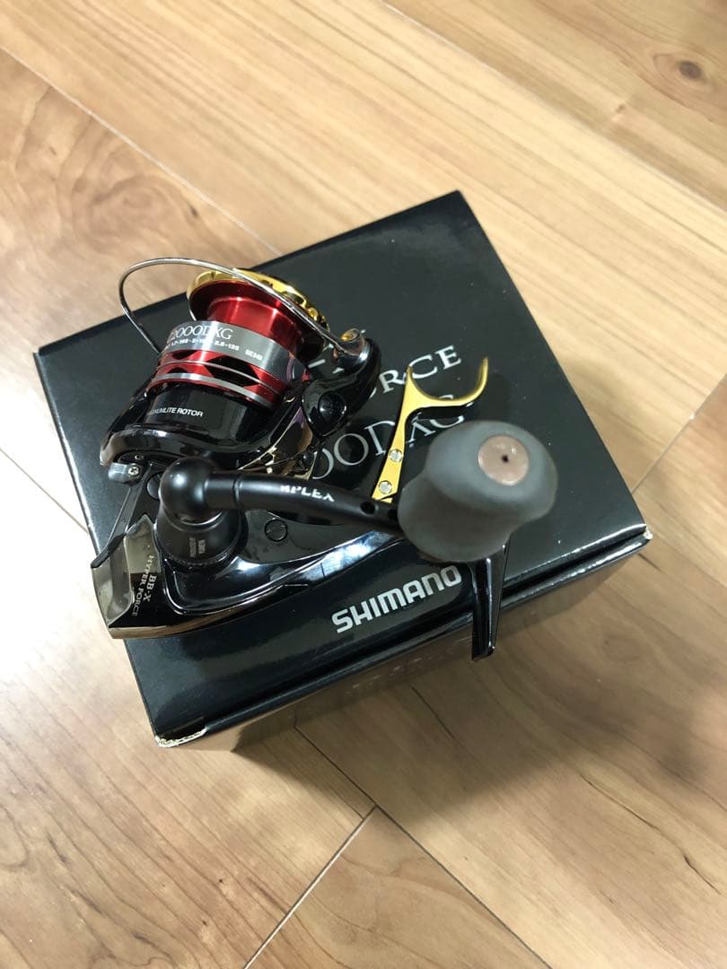値下げ シマノ 14BB-X ハイパーフォース C2000DXGハンドル改