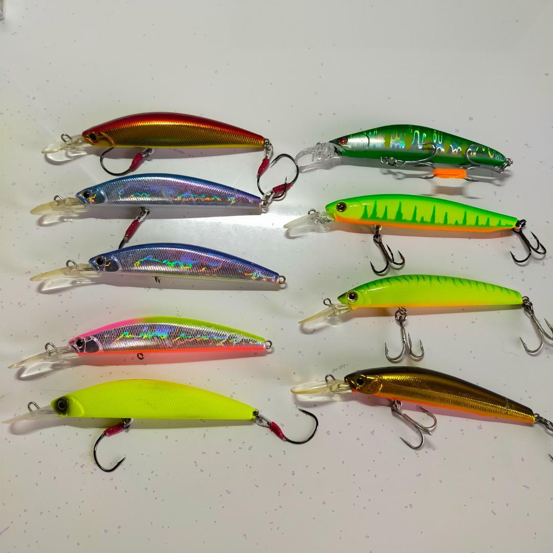 サクラマス用ミノー9個セット　ディープフィート等