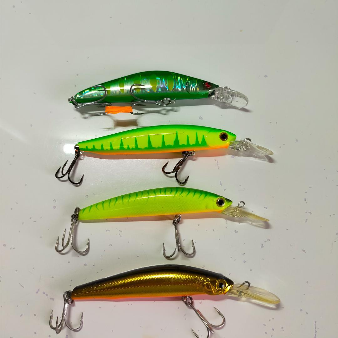 サクラマス用ミノー9個セット　ディープフィート等