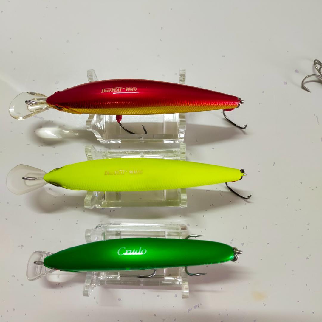 サクラマス用ミノー9個セット　ディープフィート等