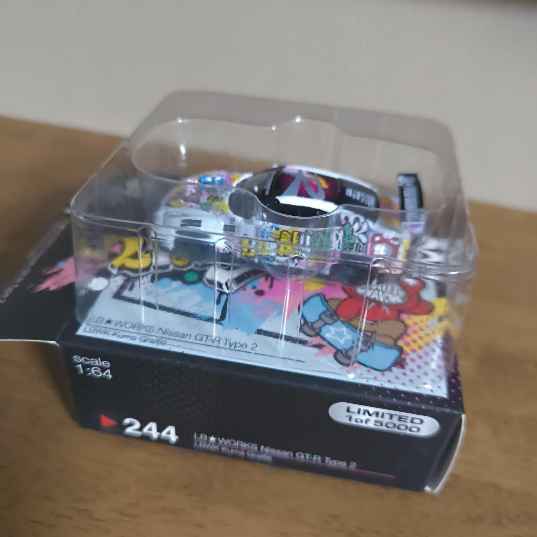 開封品★MINI GT 244 リバティーウォーク GT-R Kuma LBWK