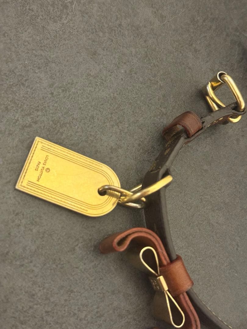 Louis Vuitton モノグラム ドッグカラー 首輪 可愛い LV 犬　猫