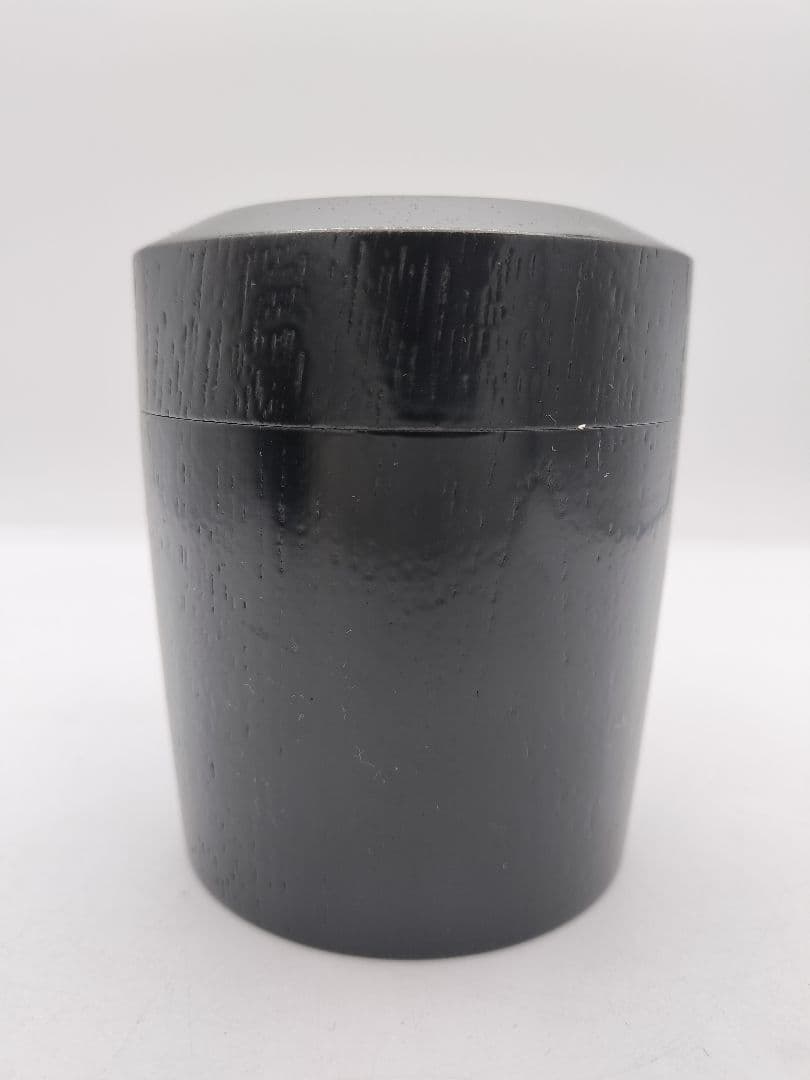 c760 詰棗 一双 木製掻合　挽家 詰茶入　茶道具 古物