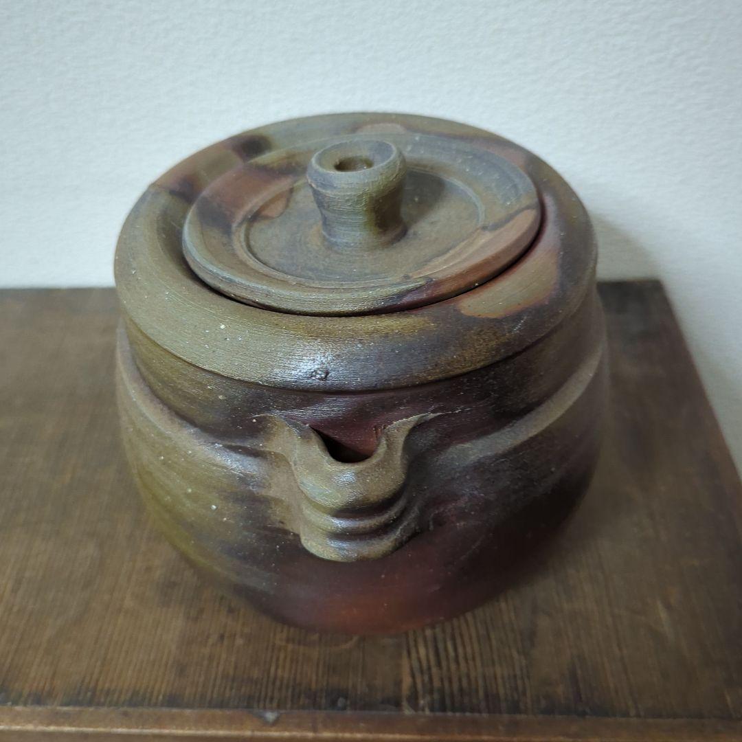 藤原雄　備前耳付水指