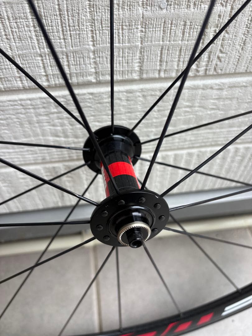 n*1様 FAST FORWARD FF 30 完組ホイールセット　ブラック/レ