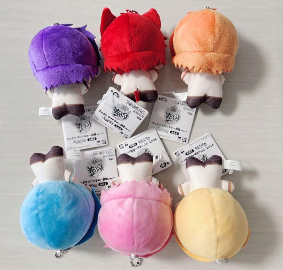 すとぷり ちびぐるみ 制服ver. ぬいぐるみ 全6種セット