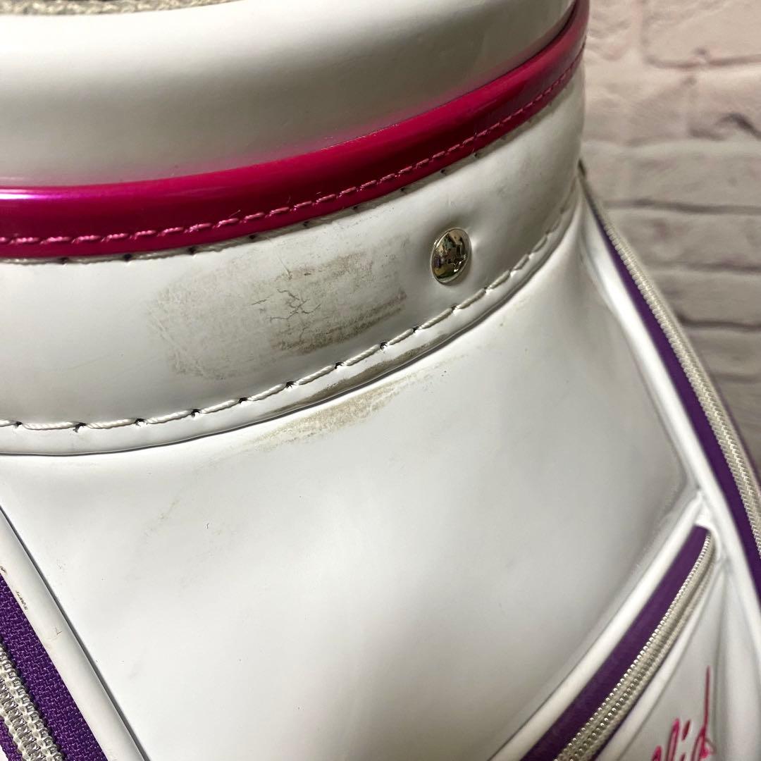 エミリッドバハマ キャディバッグ ホワイト レディース ゴルフ