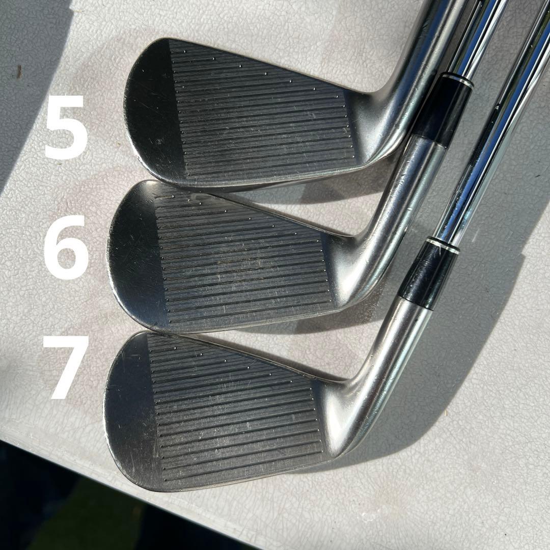 スリクソン 激レアブラッククロム　アイアンセット 6本 カーボンシャフト