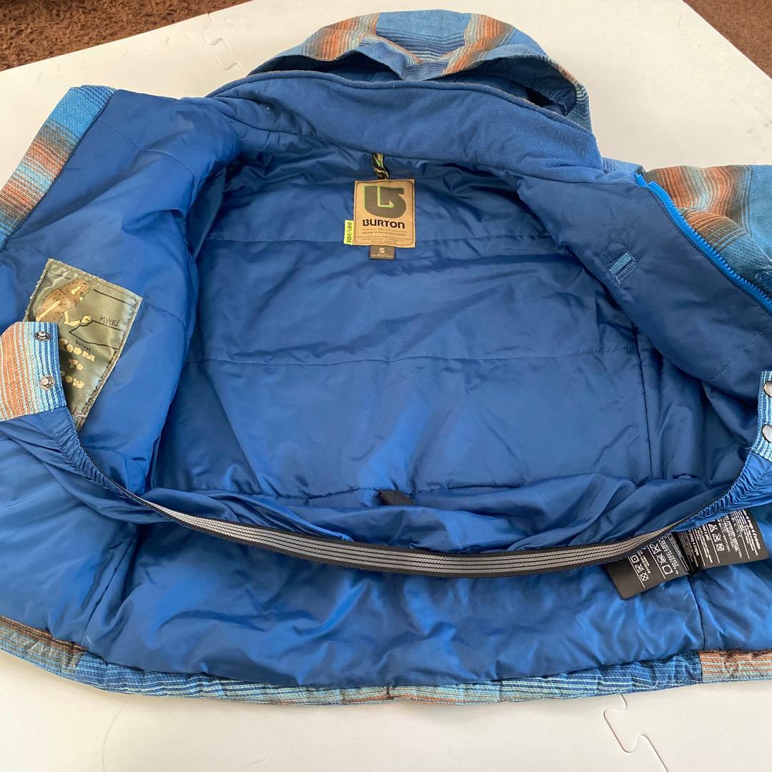 Burton 子供用ウェア Sサイズ ストライプ