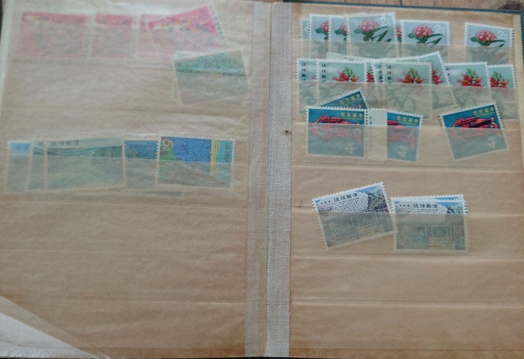 琉球切手　バラ　出品予定