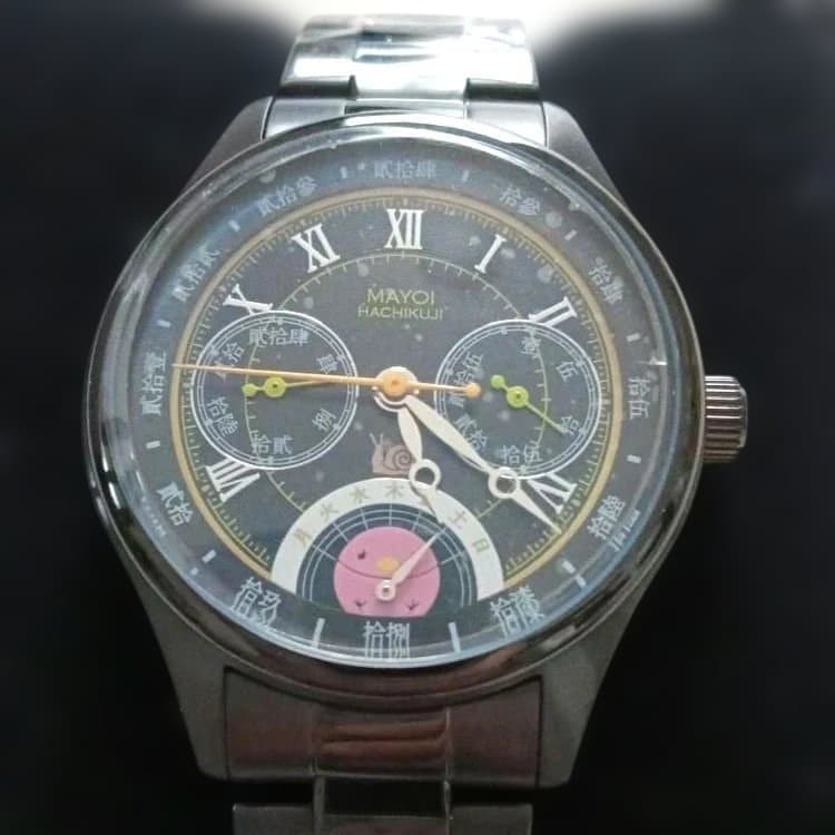 物語シリーズ　八九寺真宵 モデル　腕時計　スーパーグルーピーズ