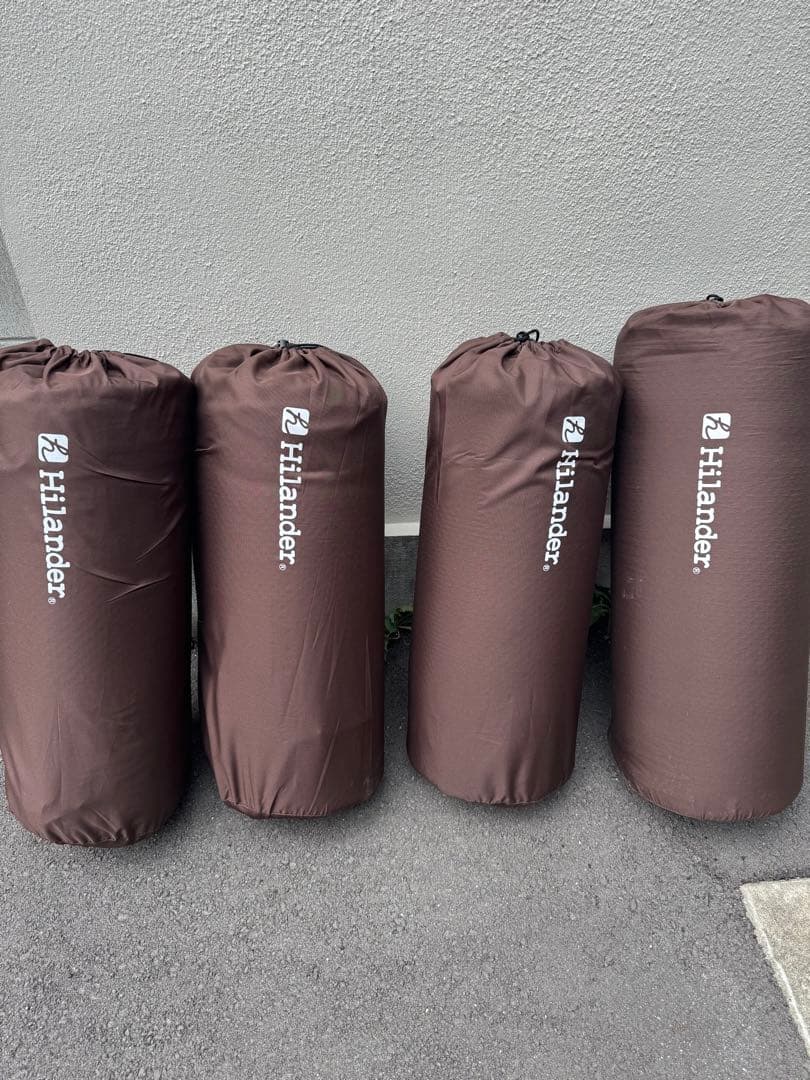 ハイランダー インフレーターマット　シングル3個ダブル1個セット