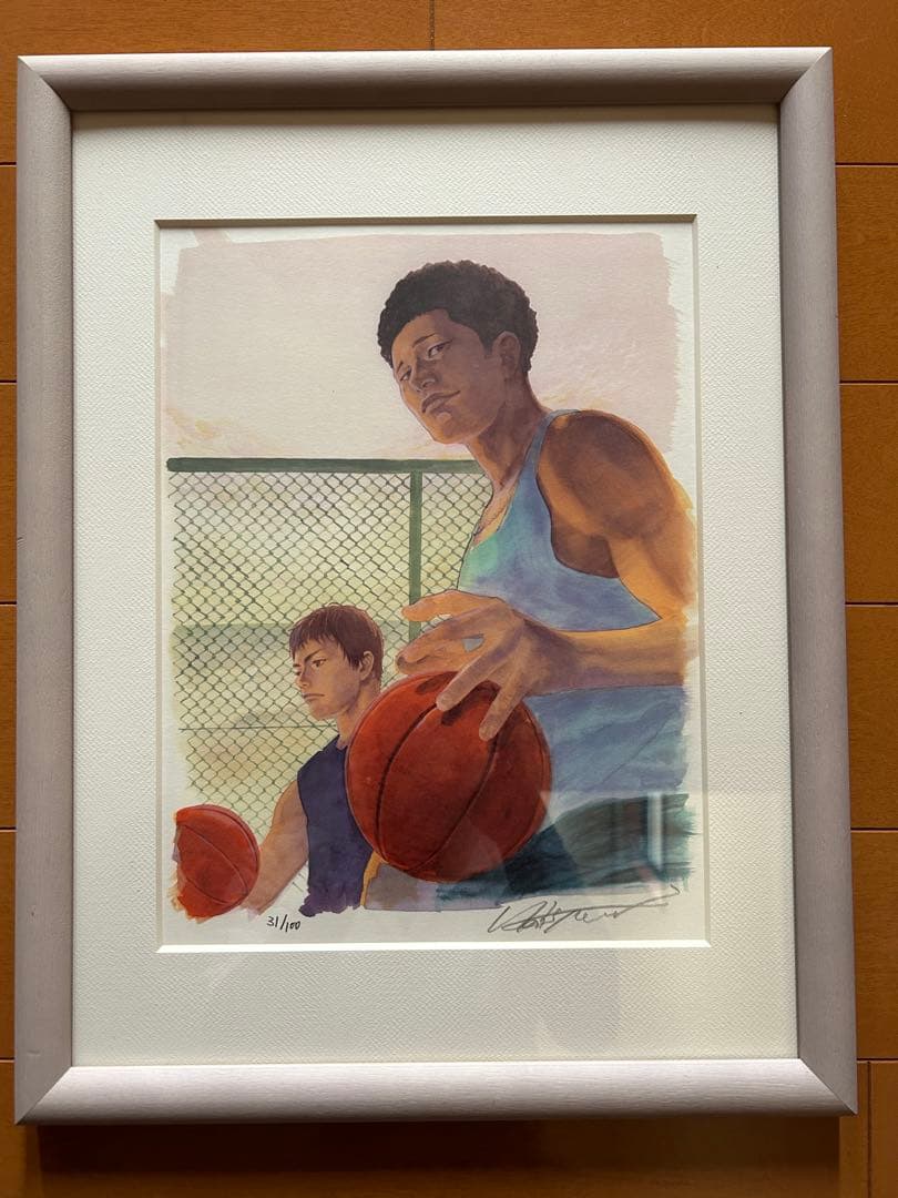 最終値下げ！　井上雄彦　リアル　サイン入り原画