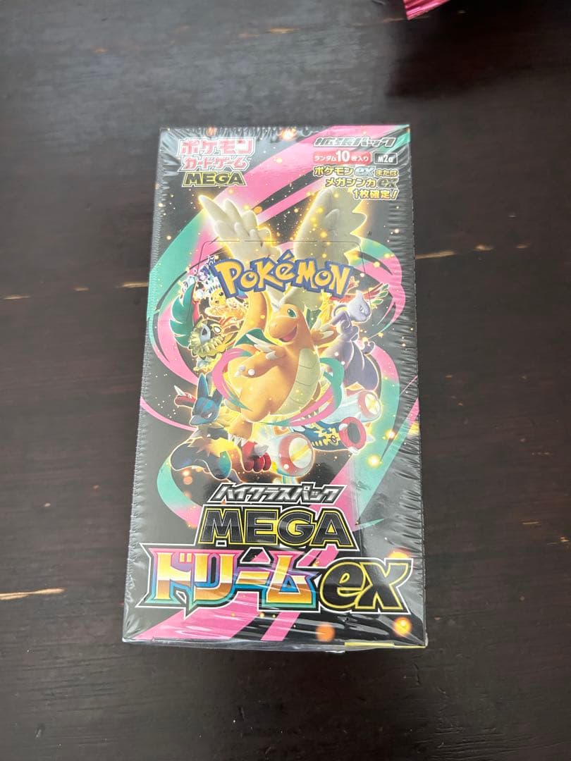 ポケモンカードゲーム MEGA ドリームEX未開封シュリンク付き
