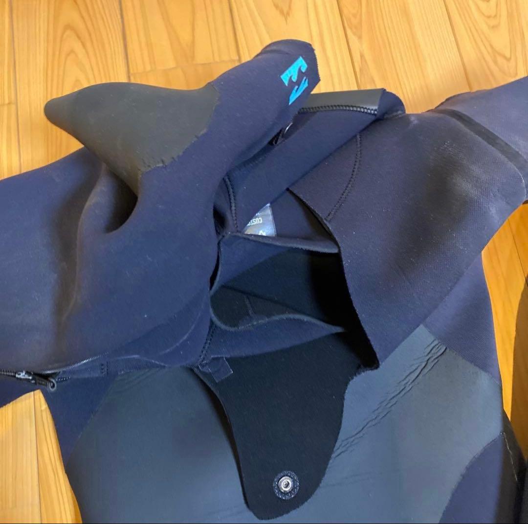 ビラボンウェットスーツ5mm 3mmセミドライ　ノンステッチタイプ