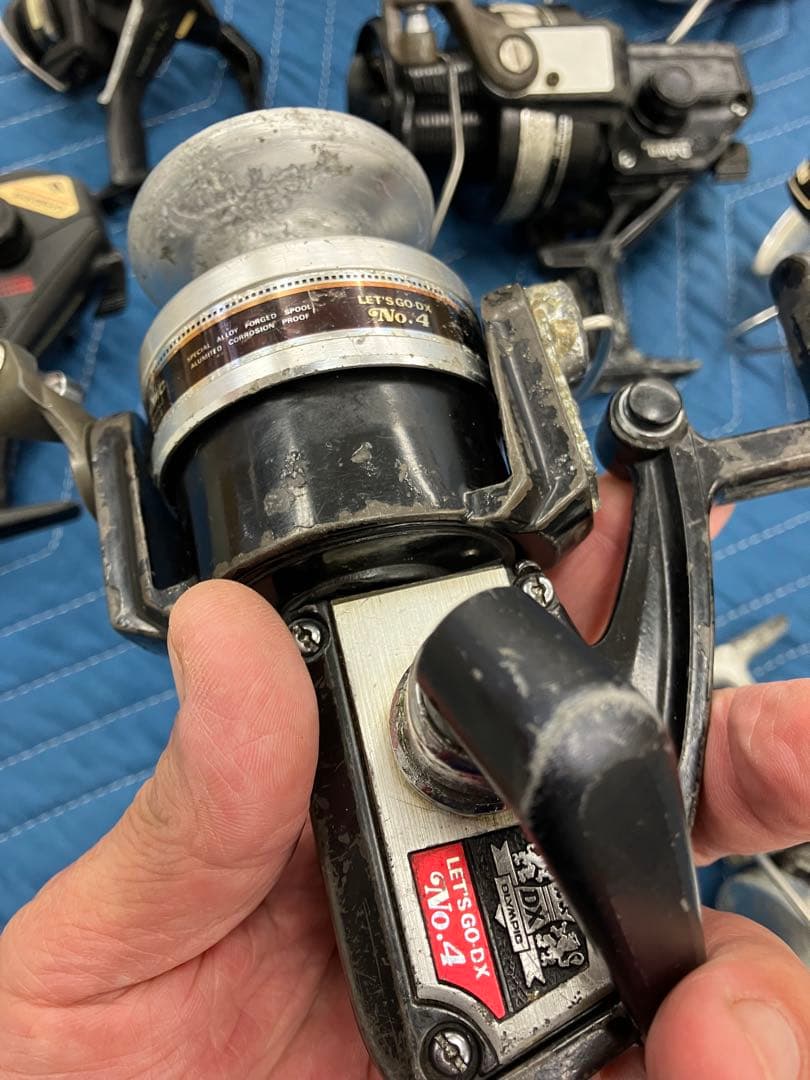 スピニングリール をまとめて12台（整備済）