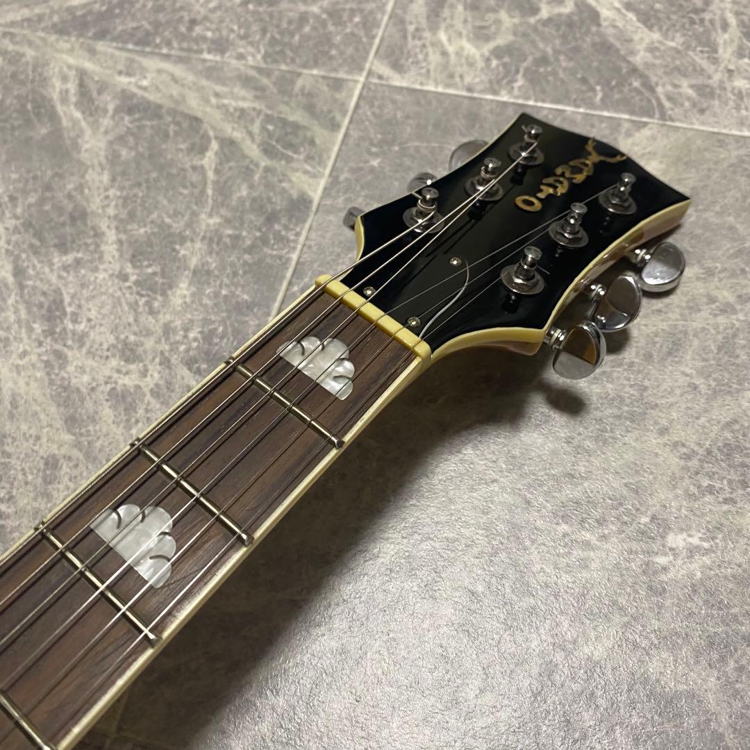 フルアコエレキギター 美品！美しい木目！ビグスビーアーム