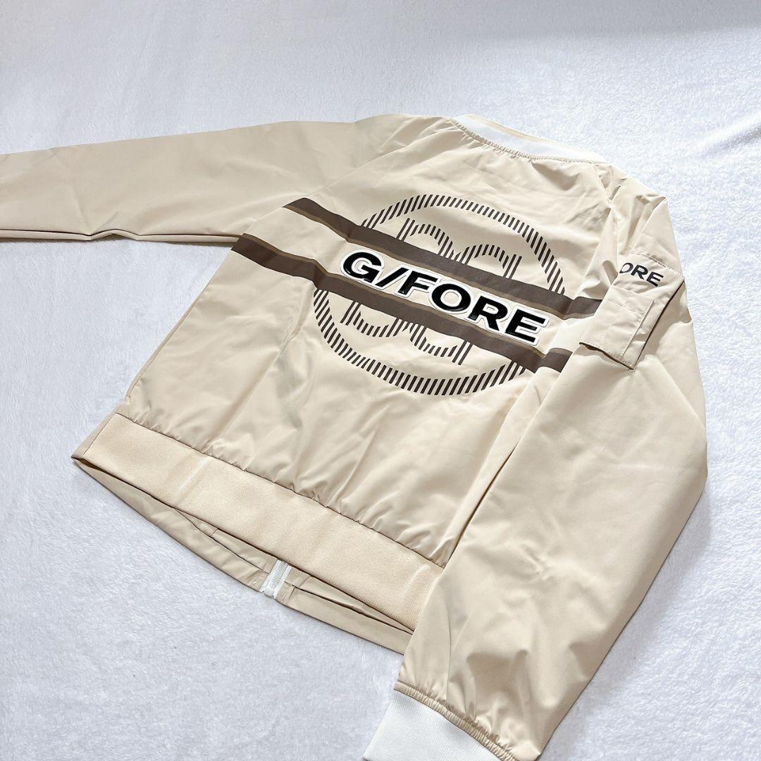 新品　G/FORE　ジーフォア　ゴルフ　ジャケット　ベージュ　M　レディース