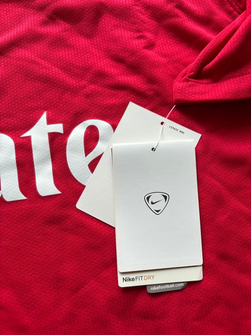 08-09 アーセナル　ナイキ　ホームユニフォーム　新品未使用タグ付き