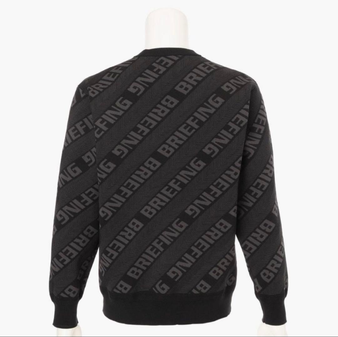 BRIEFING ブリーフィング　Mサイズ ブラック　ニット長袖　新品未使用