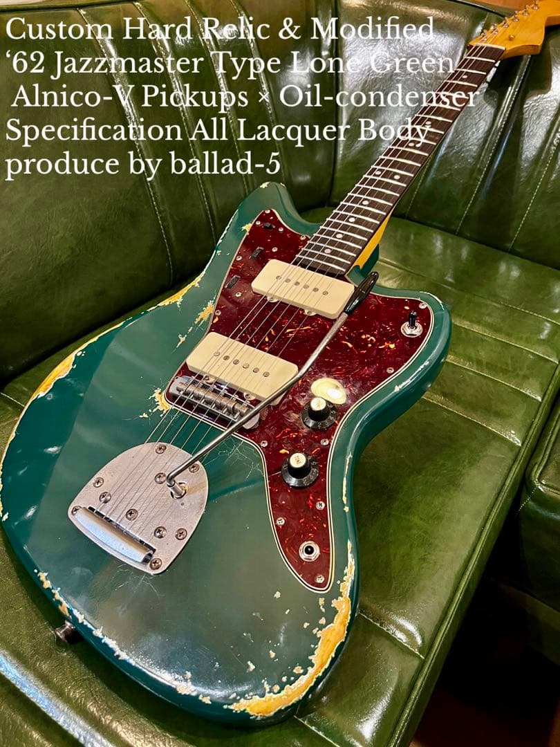 ハードレリック60sジャズマスタータイプ/オールラッカーボディ/アルニコPU