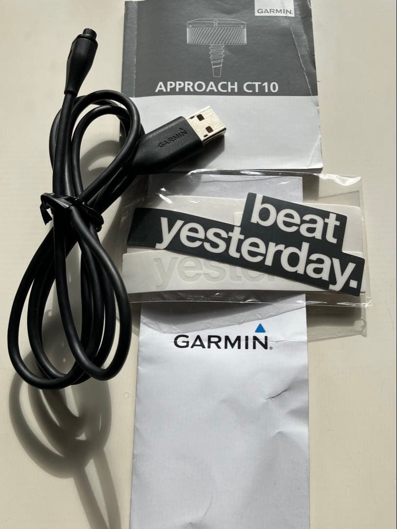 美品！Garmin Approach S62 （CT-10X３個未使用品付き）