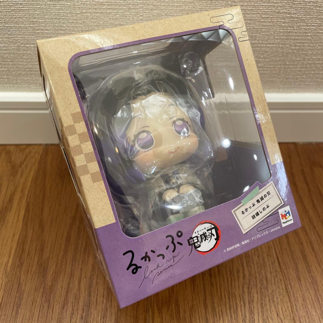 新品未開封 鬼滅の刃 るかっぷ 冨岡義勇　胡蝶しのぶ　特典座布団付き フィギュア