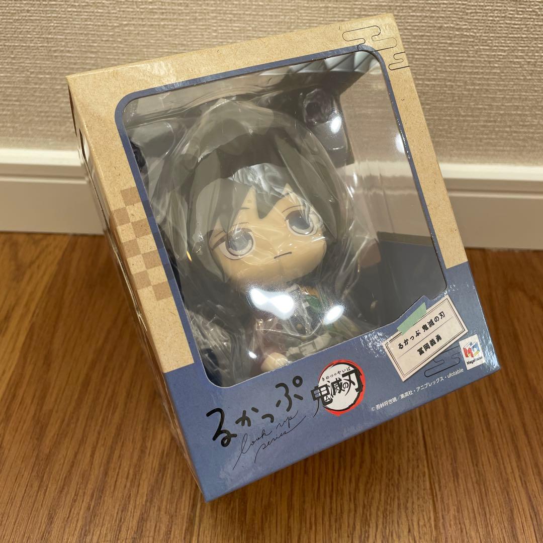 新品未開封 鬼滅の刃 るかっぷ 冨岡義勇　胡蝶しのぶ　特典座布団付き フィギュア