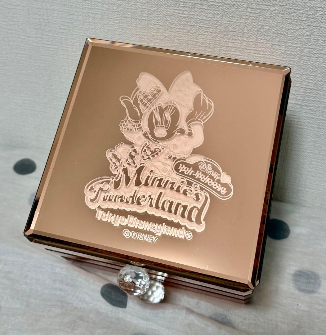 ミニーマウス パルパルーザ ファンダーランド ガラス ジュエリーボックス