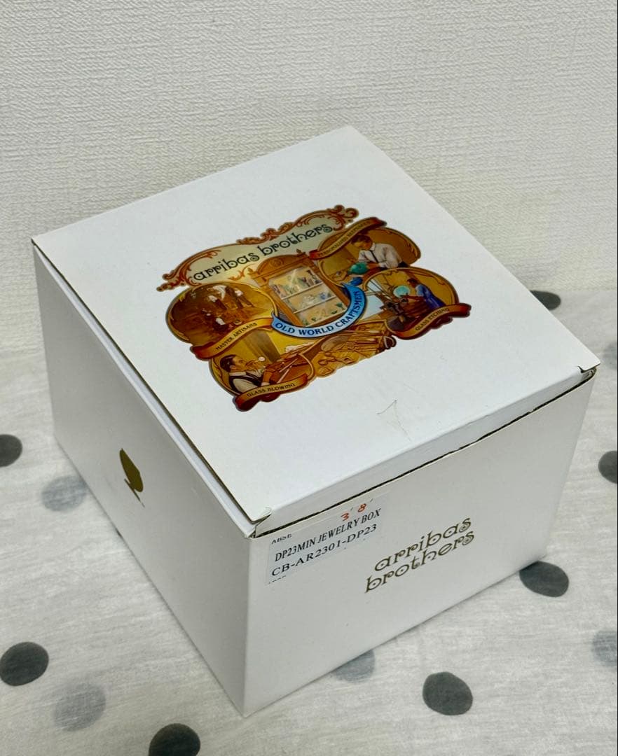 ミニーマウス パルパルーザ ファンダーランド ガラス ジュエリーボックス