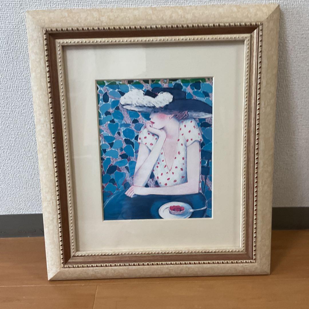 ジャン＝ピエール カシニヨール 甘い誘惑 アートフレーム 額装 前面ガラス