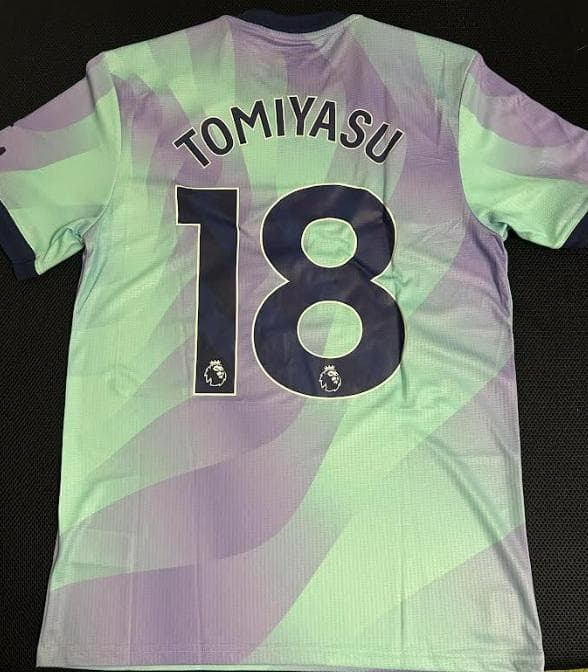 アーセナル　冨安 健洋　オーセンティック サード PL（M）2024-25